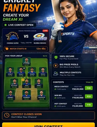 Power (power bet) fantasy cricket & matchday visual 3